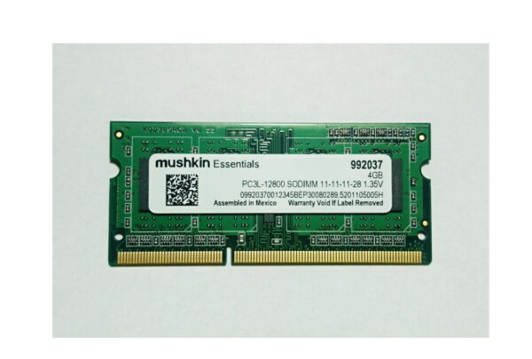 Memoria RAM Mushkin para portátil.
