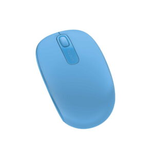 Mouse Microsoft azul.