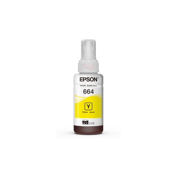 Botella De Tinta Epson Amarillo T664420 Al Solusoft 8447