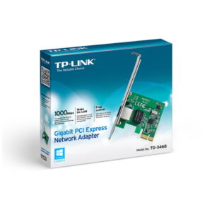 Empaque con tarjeta red TP-LINK.