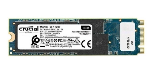 Disco de Estado Sólido SSD 2.5 250GB SATA CRUCIAL MX500 CT250MX500SSD -  PCS FOR ALL SAS