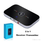 Bluetooth 2 en 1 y caja azul.