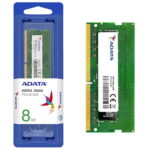 MEMORIA RAM PC ADATA 8GB DDR4 2666 MHZ PC4 21300 1.2V CL19 UDIMM