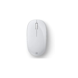 Mouse Microsoft gris con bluetooth.