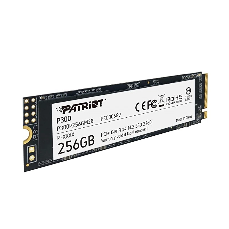 DISCO SOLIDO SSD INTERNO 256GB M.2 PCIE PATRIOT P300 GEN 3X4 2280